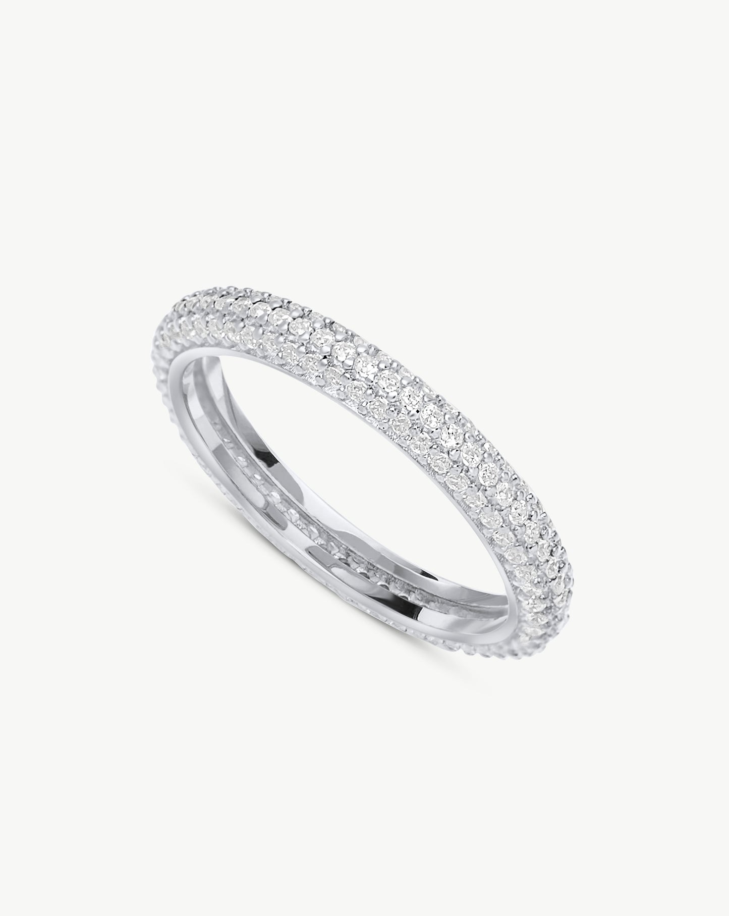 Inel Pave Zirconia Band